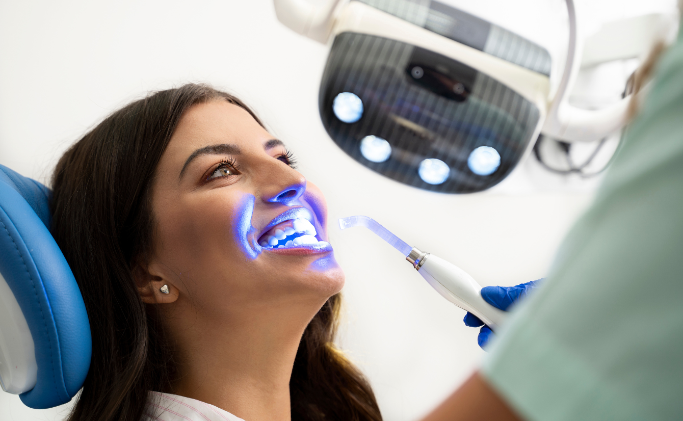 In-Office Laser Teeth Whitening