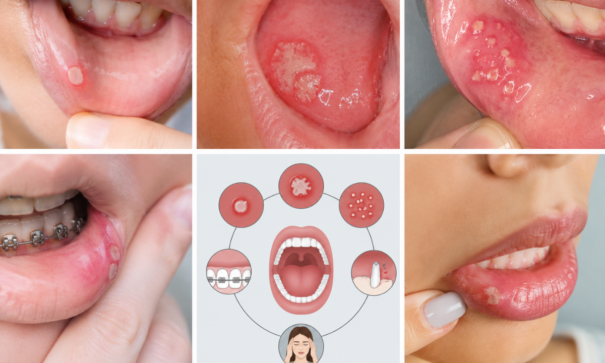 Types of Mouth ulcers