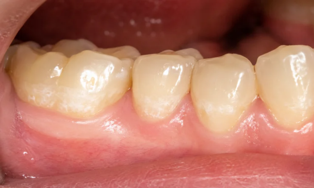 Tooth demineralisation