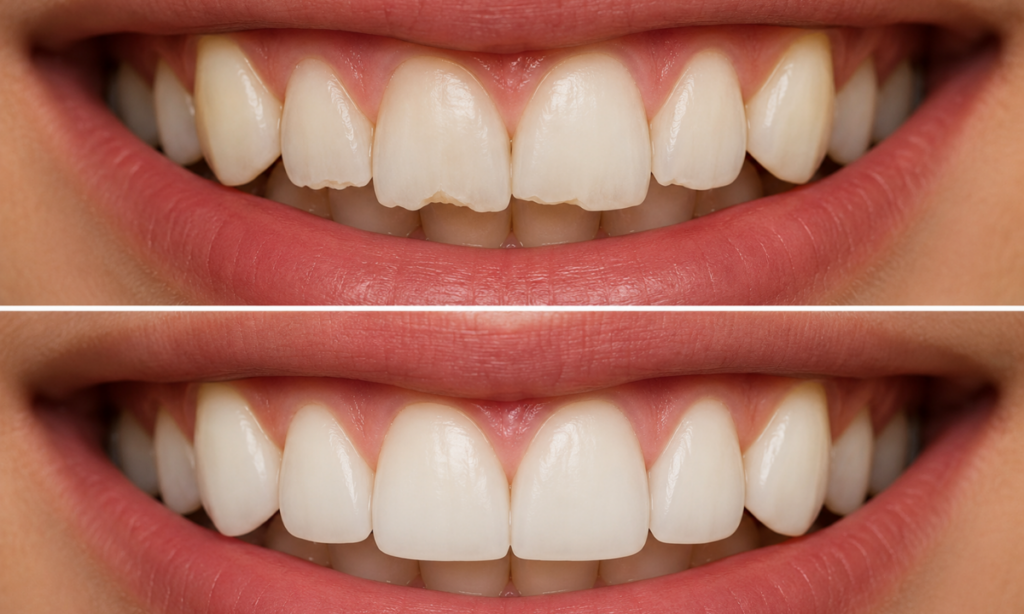Image of teeth reshaping