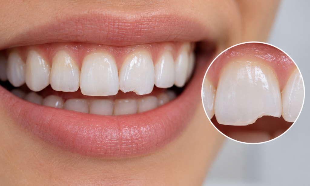 Cosmetic dentistry consultation to discuss dental treatments.